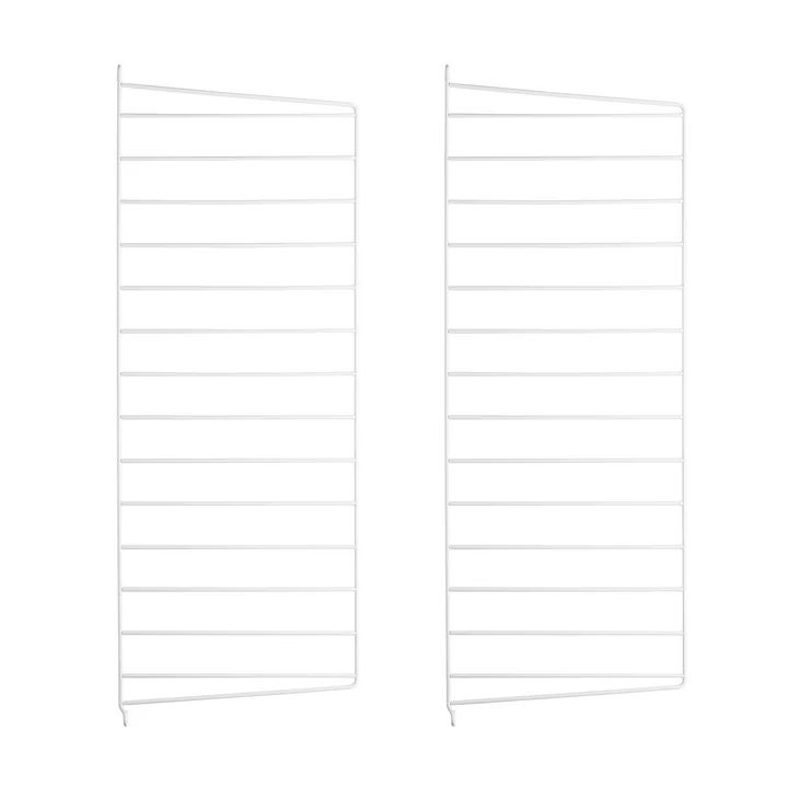 Échelle murale pour String Étagère 75 cm (pack de 2) de String en blanc