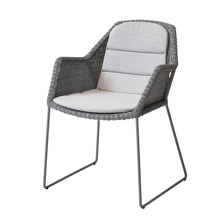 housse de siège pour fauteuil Breeze (5467) de Cane-line dans gris clair