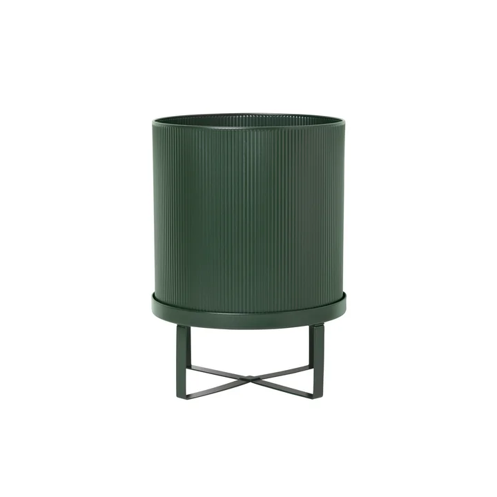 Bau Pot de plante, Ø 18 x H 24 cm, vert foncé par Ferm Living