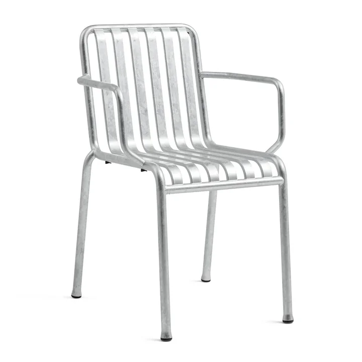 Palissade Chaise avec accoudoirs de HAY in hot galvanised