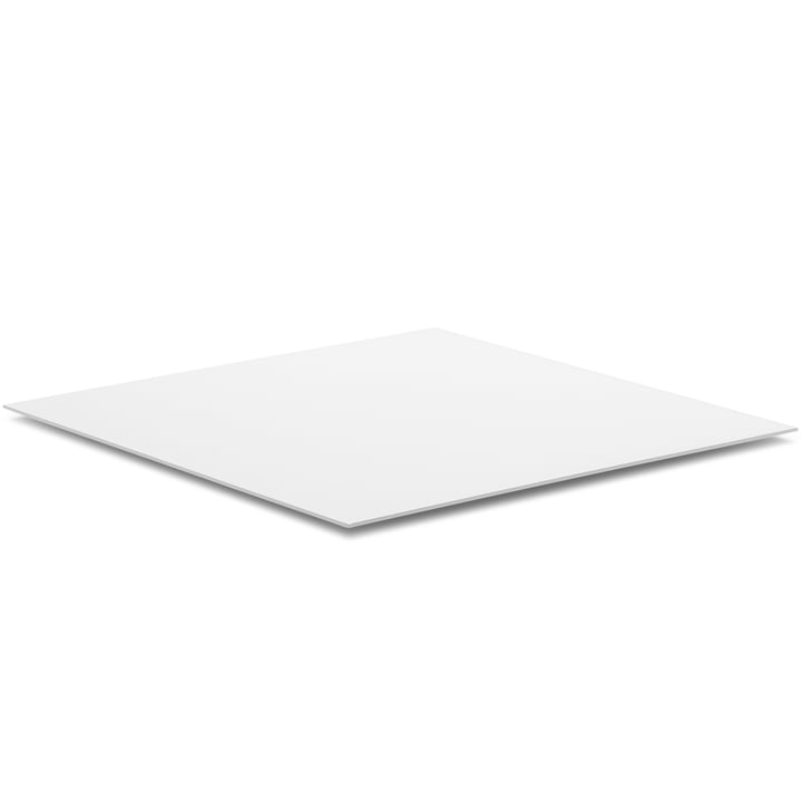Base pour cube 8, 30 x 30 cm par Lassen en blanc