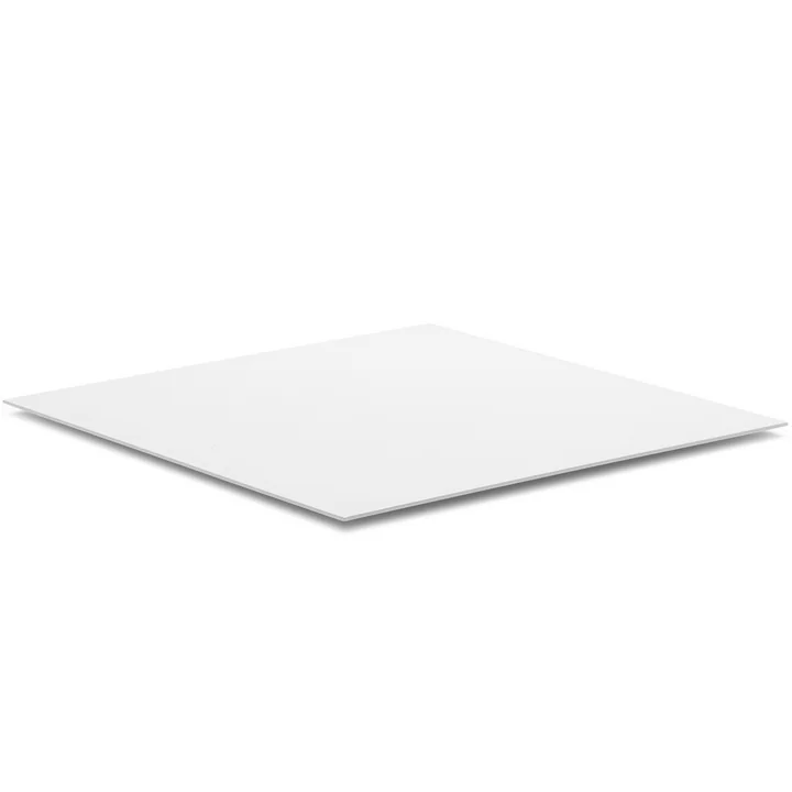 Base pour cube 8, 30 x 30 cm par Lassen en blanc