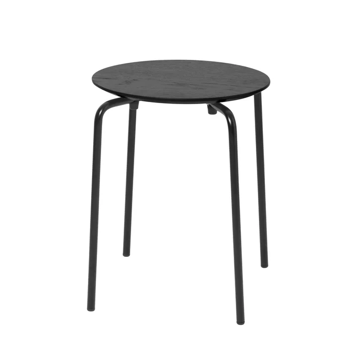 Herman Tabouret de Ferm Living en noir