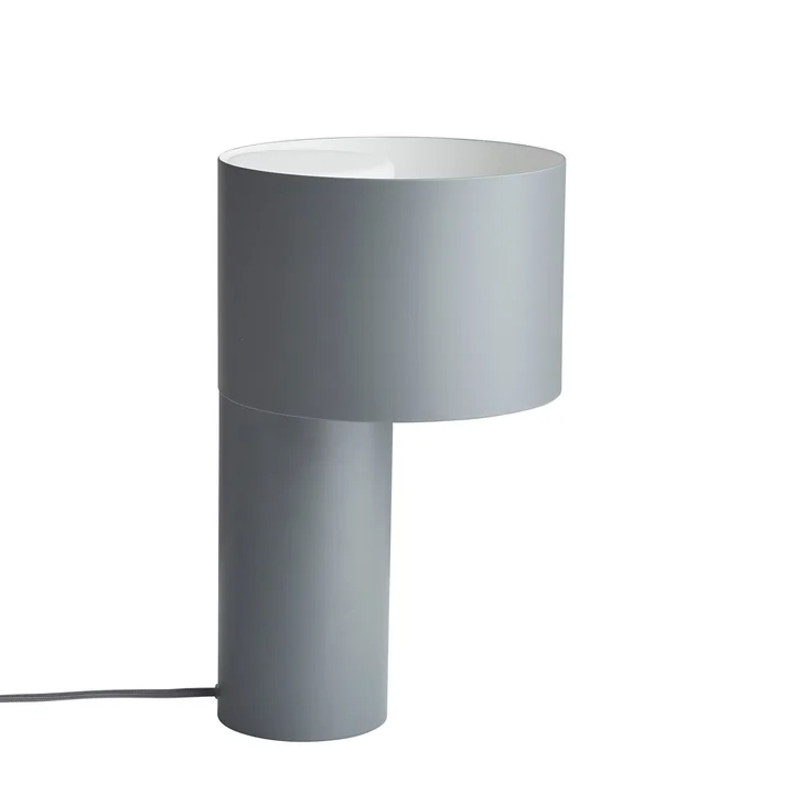Lampe de table Tangent de Woud en gris froid