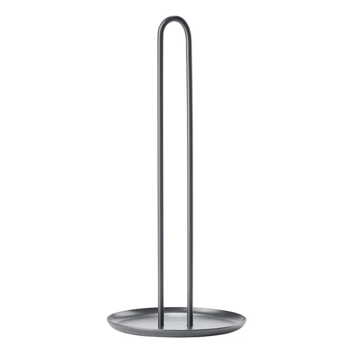 Singles Porte-rouleau de cuisine, Ø 14,5 x H 32 cm in cool grey de Zone Denmark