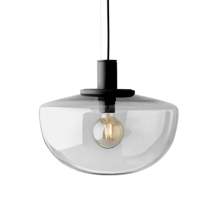 Bank Lampe à suspendre Ø 35 cm en gris fumé de Audo