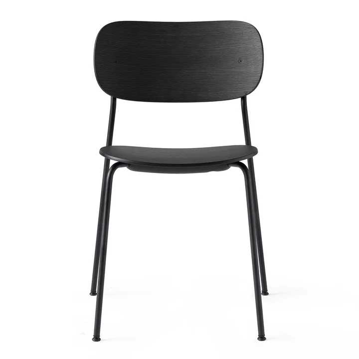 Co Dining Chair en noir / chêne noir de Audo