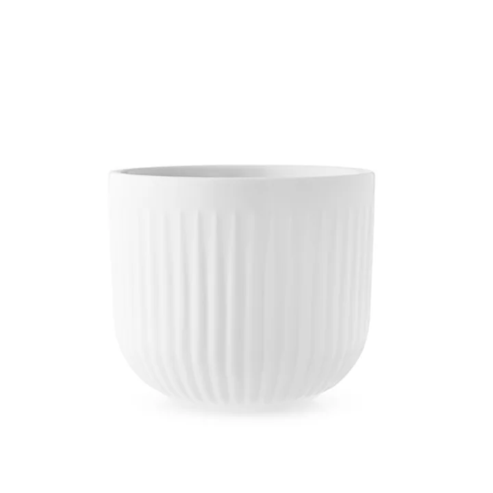 Jardinière Legio Nova Ø 15,5 cm d'Eva Trio en blanc