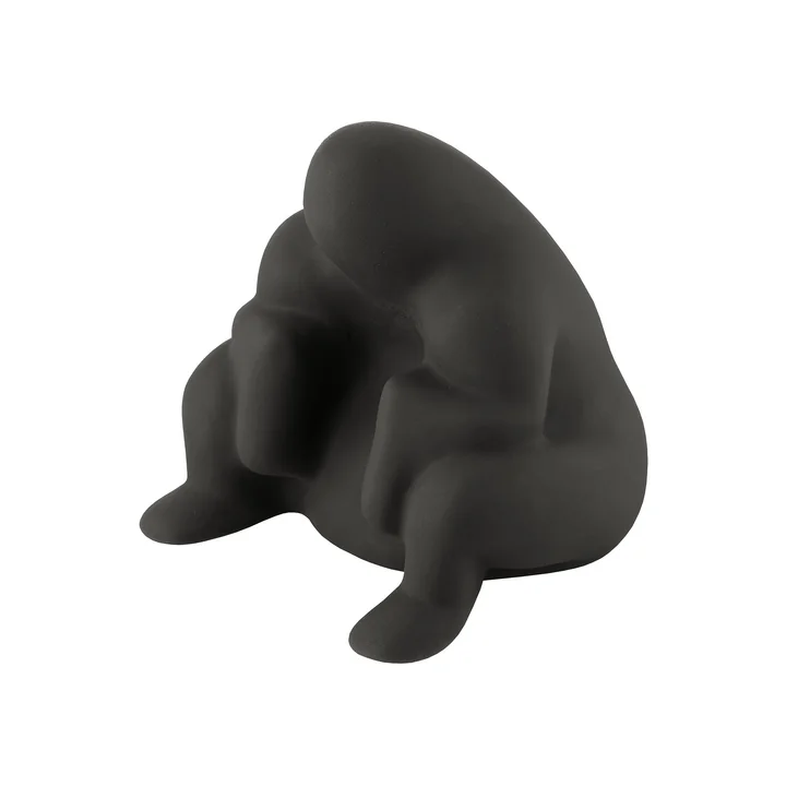 Dédé Butoir de porte Alessi en noir