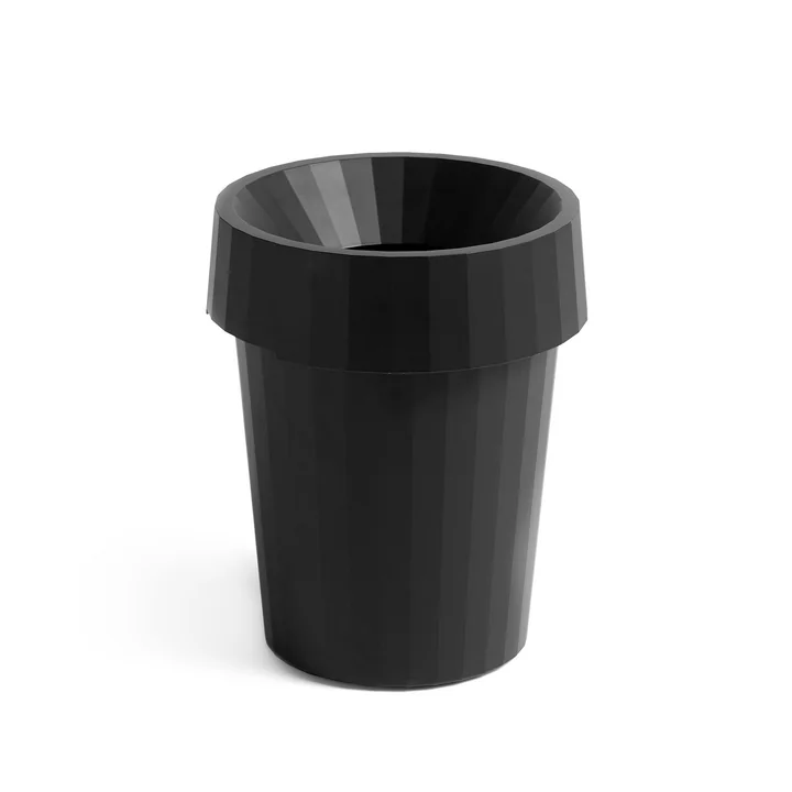 Shade Bin Ø 30 x H 36,5 cm 14 l de HAY en noir