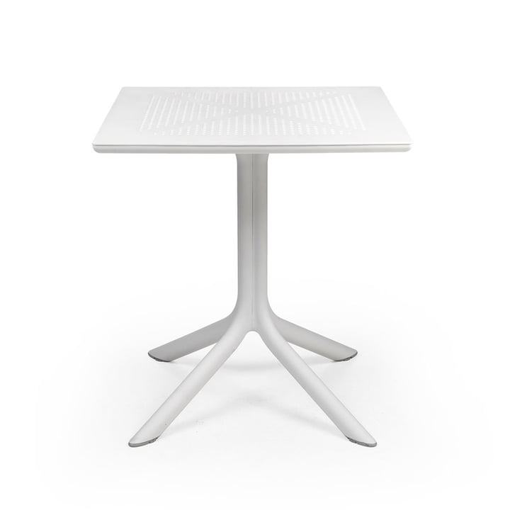 La table ClipX 70 en blanc de Nardi 