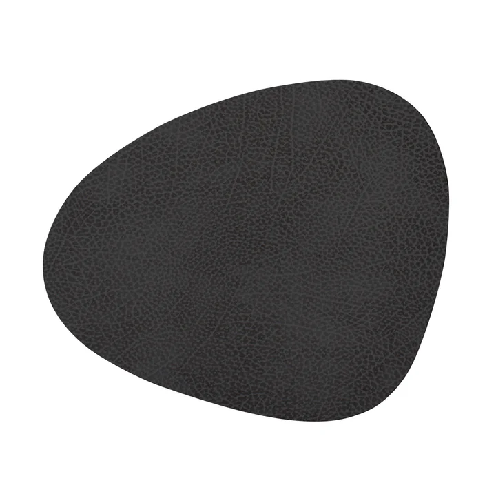 Set de table Curve L by Lind DNA en Hippo noir - anthracite