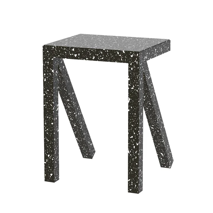 Tabouret Bureaurama H 50 cm en noir de Magis