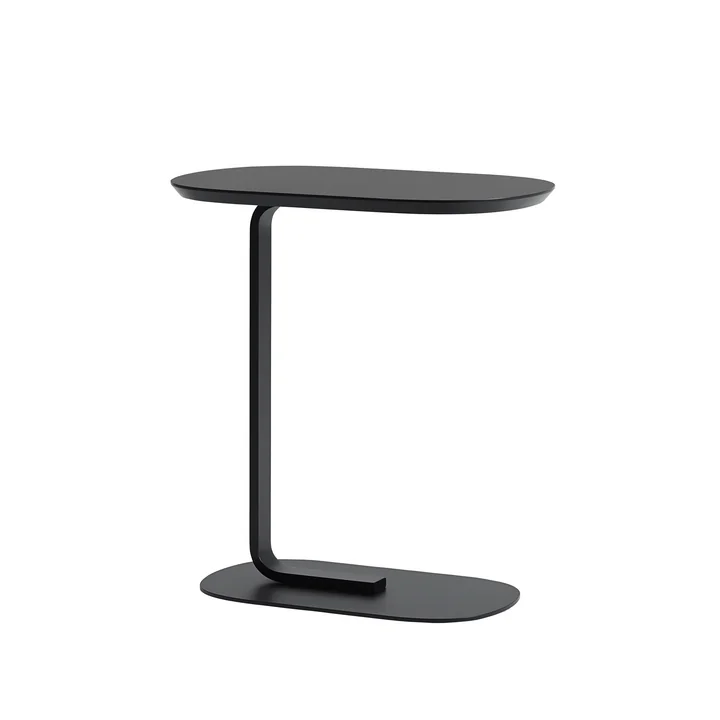 Relate Side Table en noir de Muuto