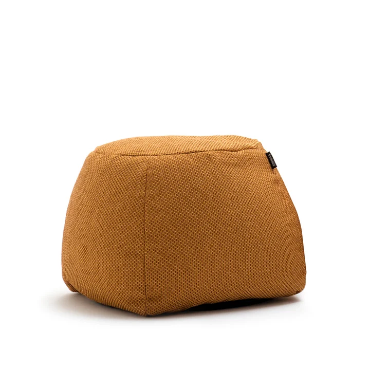 173 Pouf Ø 55 cm de freistil en jaune doré (4027)