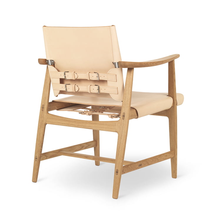 BM1160 Huntsman Chair de Carl Hansen en vue arrière