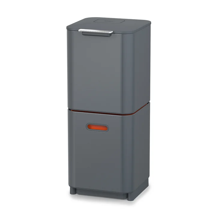 Totem Compact 40 poubelle de Joseph Joseph Joseph en graphite