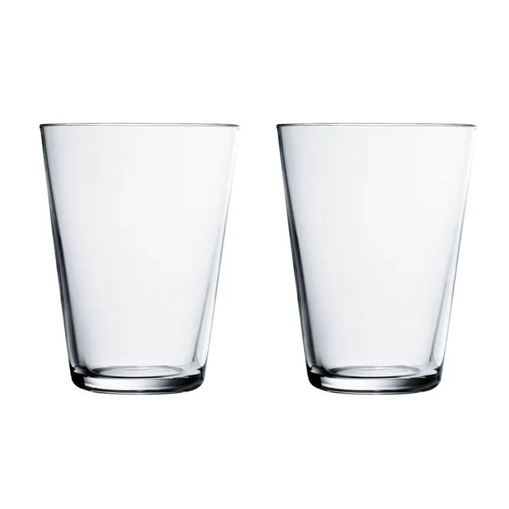 Kartio Verre à boire 40 cl (set de 2) de Iittala en clair
