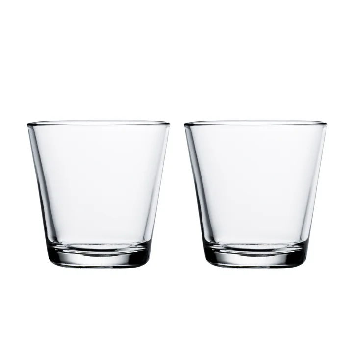 Kartio Verre à boire 21 cl (set de 2) de Iittala en clair
