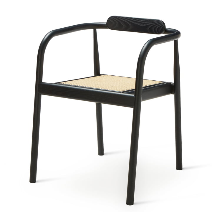 Chaise Ahm en bleu marine / Tube mesh de Veuillez patienter avant de vous asseoir.