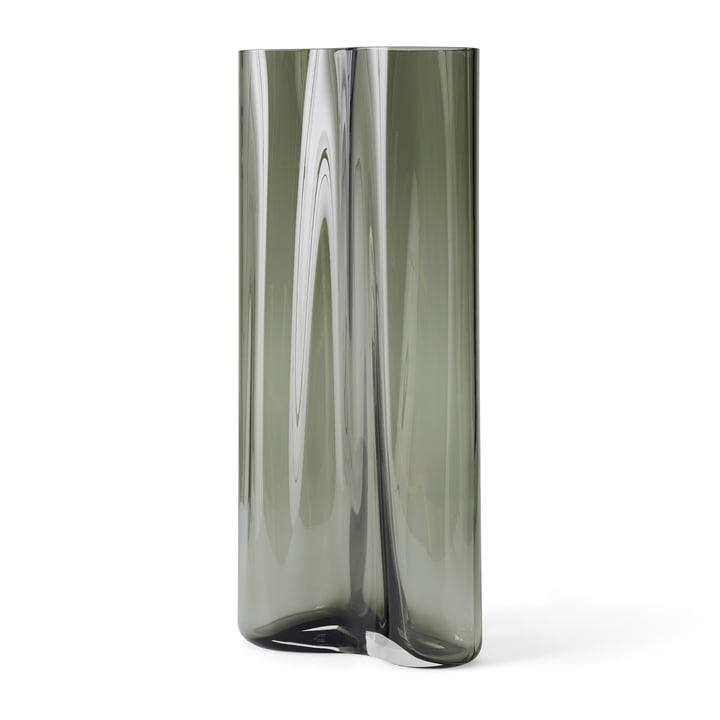 Aer Vase H 49 cm, smoke de Audo