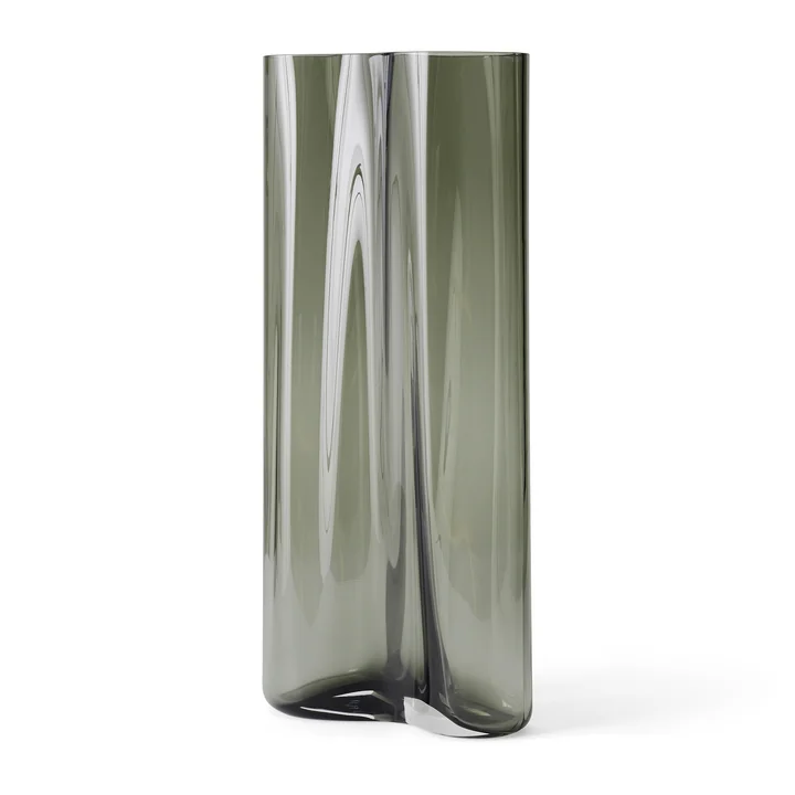 Aer Vase H 49 cm, smoke de Audo