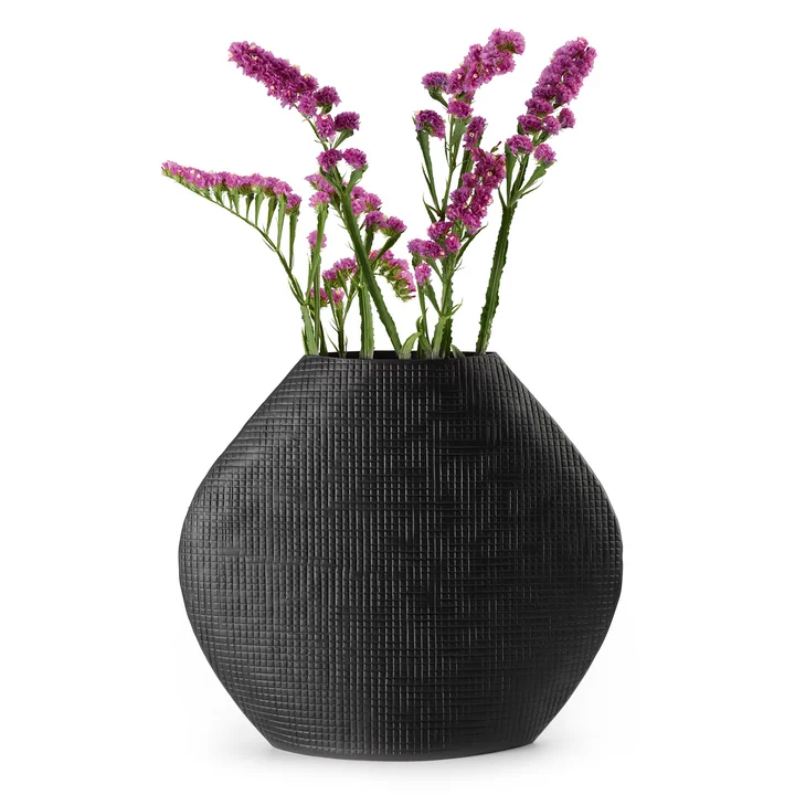 Vase Outback L en noir par Philippi