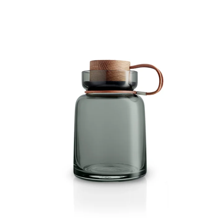 Pot de rangement Silhouette 0,7 l d'Eva Solo en gris fumé