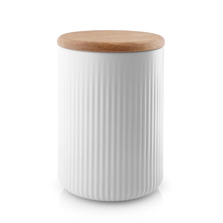 Legio Nova boîte de rangement 1 l, H 16,5 cm d'Eva Trio en blanc