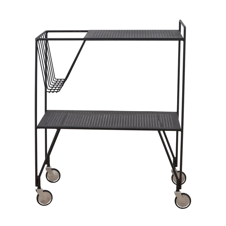 Chariot de service Utiliser 65 cm par House Doctor en noir