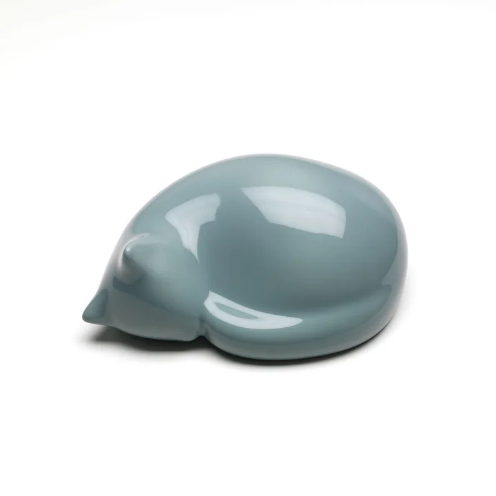 Resting Cat petit par Vitra en bleu clair