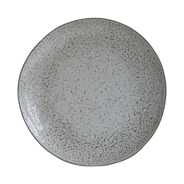 Assiette Rustic Ø 27,5 cm, gris-bleu de House Doctor
