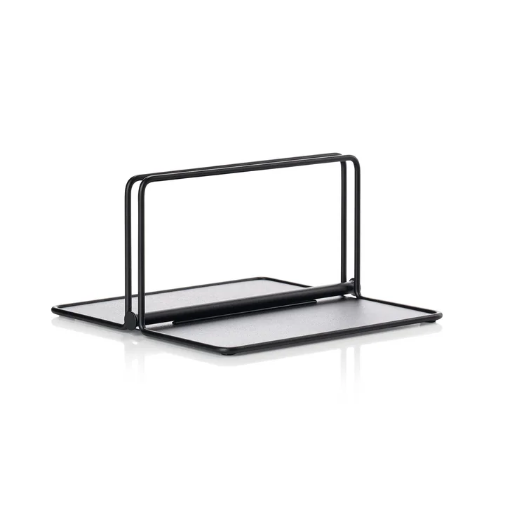 Porte-serviettes pour célibataires de Zone Danemark en noir