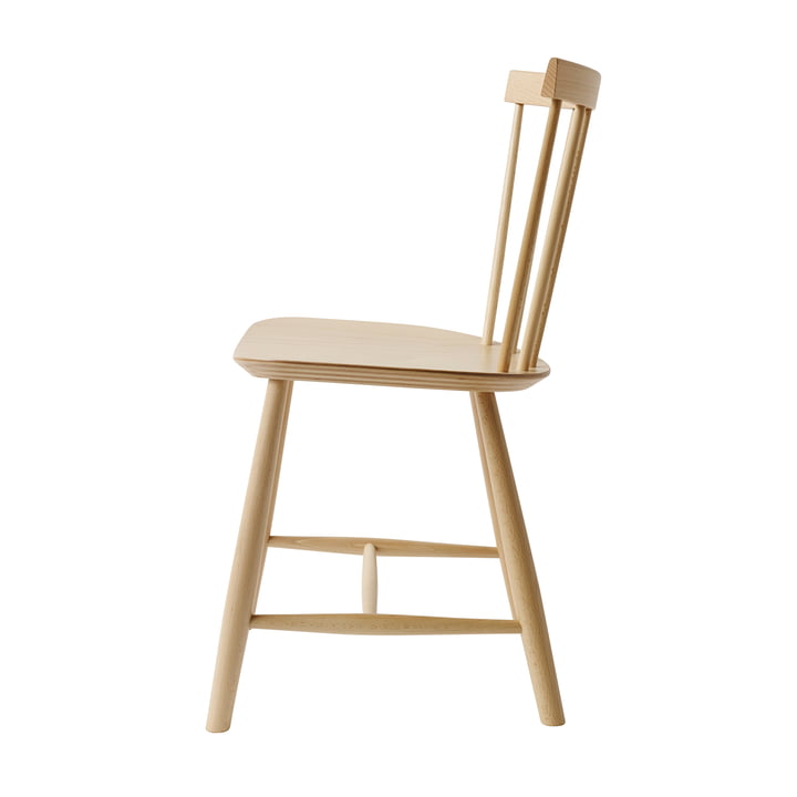 J46 Chaise, hêtre naturel de FDB Møbler