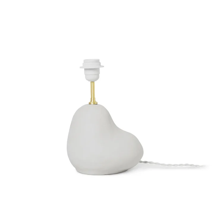 Hebe Lampe de table Basis small H 16,5 cm de Ferm Living en blanc cassé