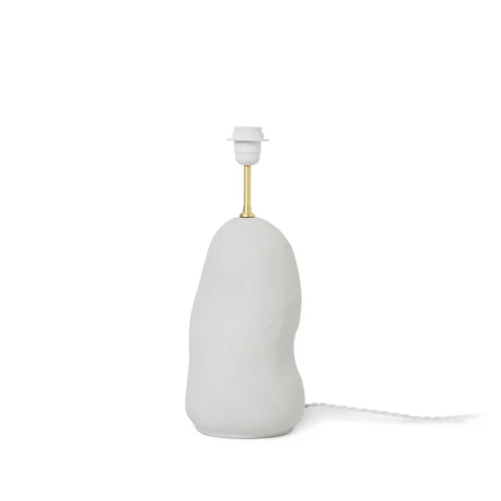 Hebe Lampe de table Basis medium H 30 cm de Ferm Living en blanc cassé