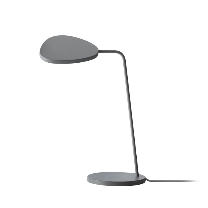 Lampe de table LED à feuille de Muuto en gris