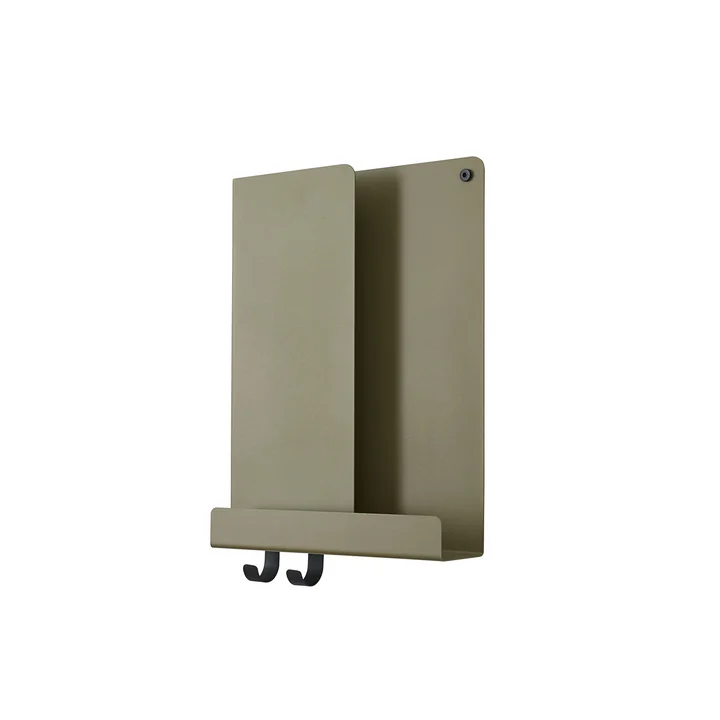 Folded Shelves 2 9. 5 x 40 cm de Muuto en olive