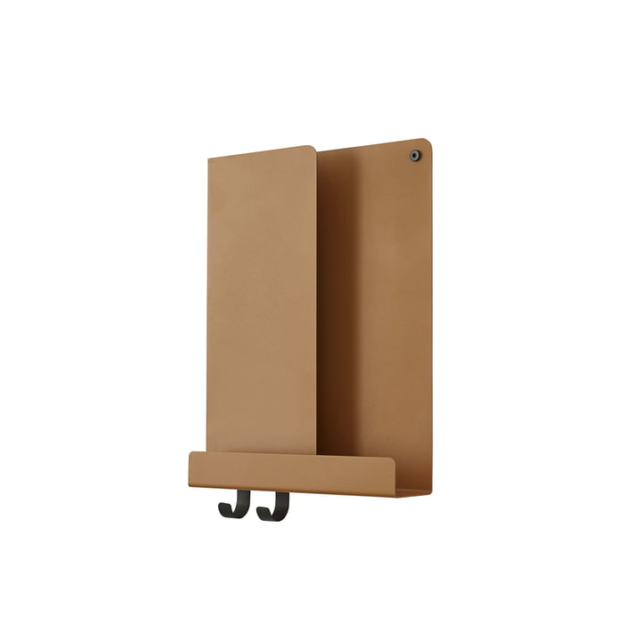 Folded Shelves 2 9. 5 x 40 cm de Muuto en orange brûlé