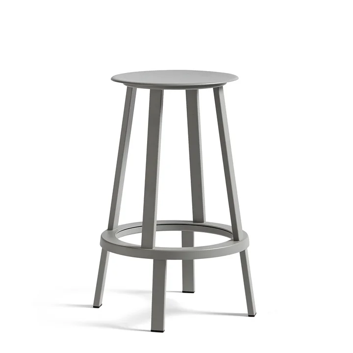 Revolver Tabouret de bar H 65 cm de HAY in sky grey