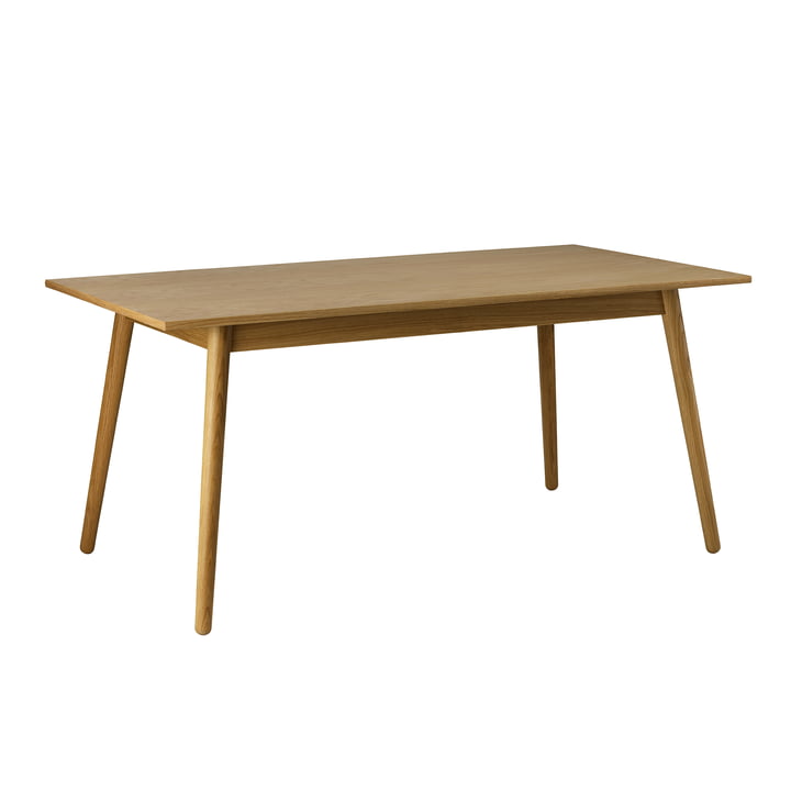 C35B Table à manger 82 x 160 cm de FDB Møbler en chêne laqué mat