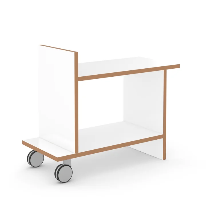 sympathique table d'appoint Tojo en blanc