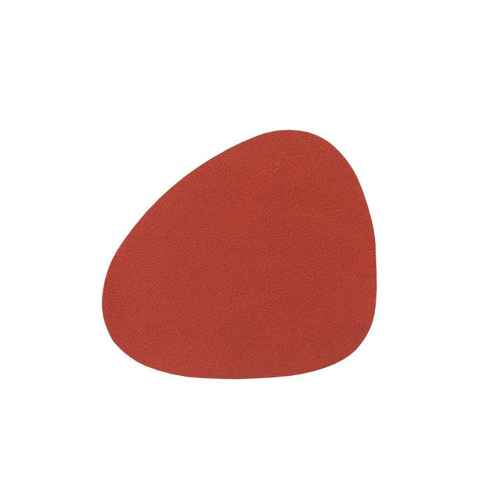 Glasuntersetzer Curve de Lind DNA in Nupo sienna