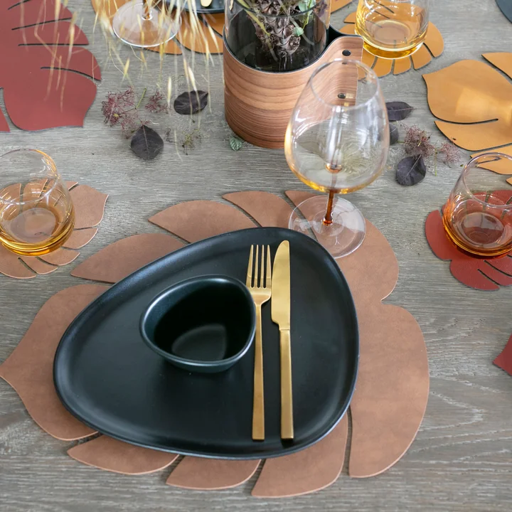 Monstera Set de table & Dessous de verre de Lind DNA