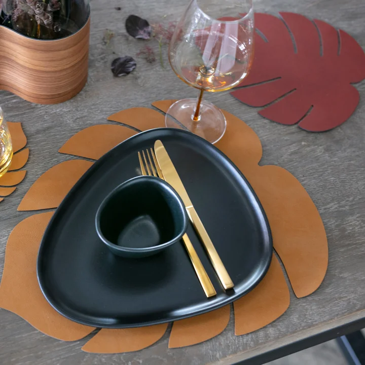 Monstera Set de table & Dessous de verre de Lind DNA