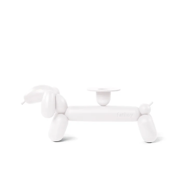 bougeoir can-dog de Fatboy en blanc
