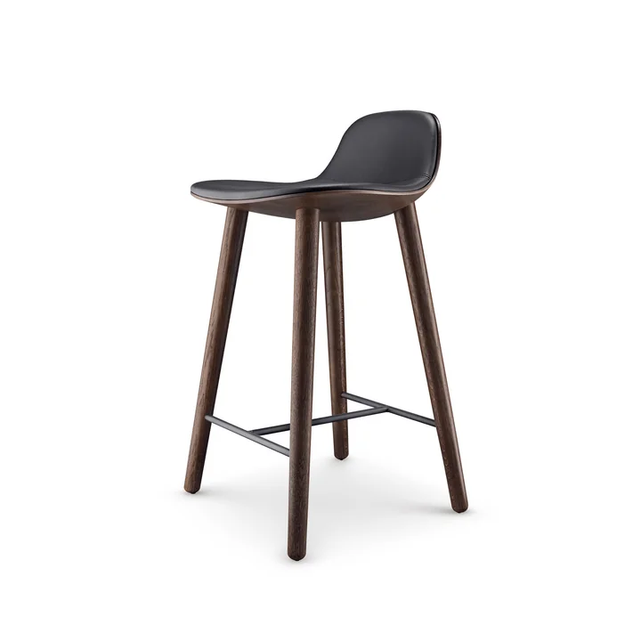 Eva Solo Abalone Tabouret de bar H 65 cm de Eva Solo en chêne fumé / noir