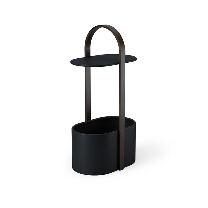 Bellwood Table d'appoint de Umbra en noyer / noir