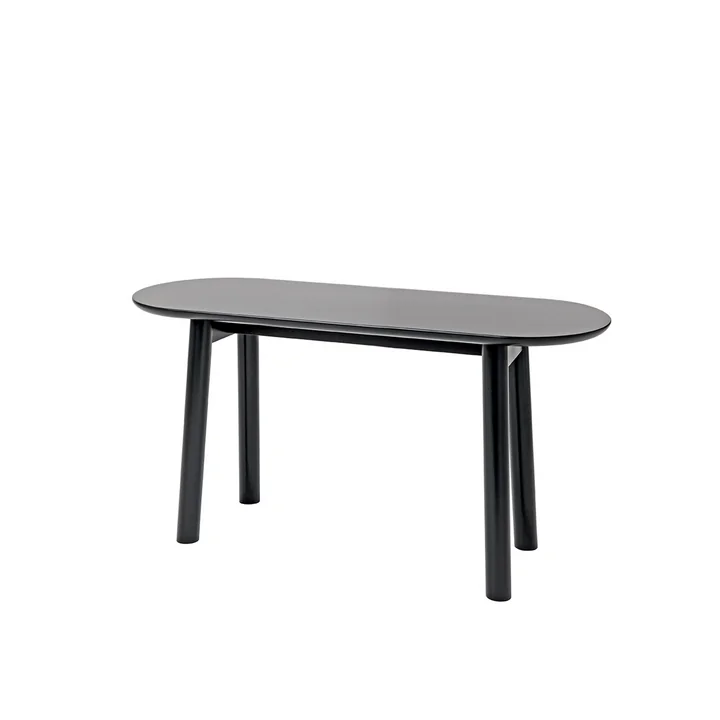 Banc Mala 75 cm de Schönbuch en laqué noir