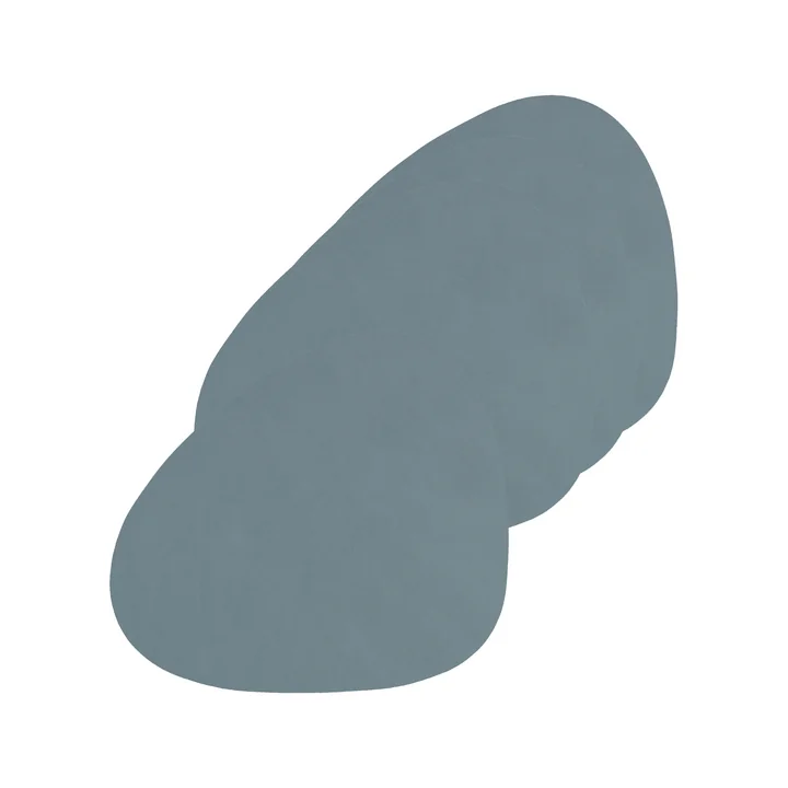 Glasuntersetzer Curve de Lind DNA en Nupo bleu clair (set de 4)